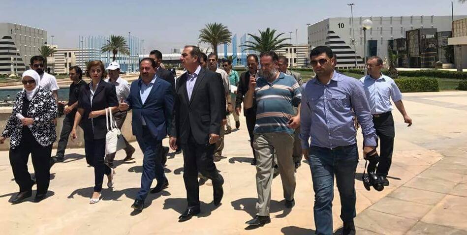 وزير النقل يرسم خطوط المشاركة في معرض دمشق الدولي.. جولة مفاجئة إلى المطار ورصد أعمال صيانة وإعادة تأهيل طريق مدينة المعارض